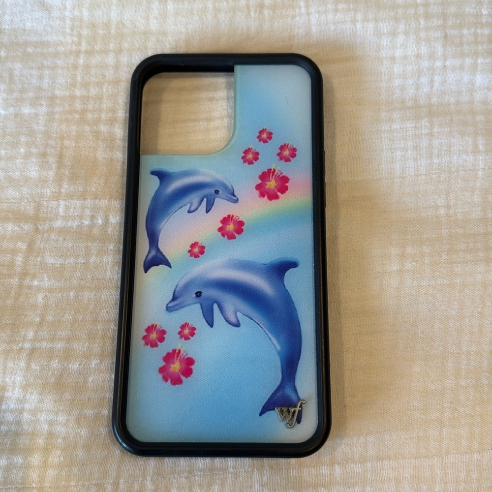Dolphin Wildflower Case